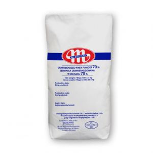 Demineralized whey 70%, 25 kg bag