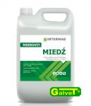 MIKROVIT MIEDŹ 80 - dostarcza roślinom miedź, która jest efektywnie pobierana i wykorzystywana - 5l