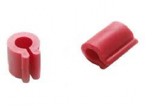 Red connector for cages and welded nets 17 mm high - 10 pieces