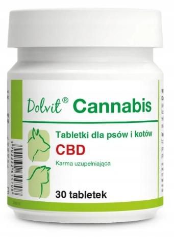 Dolvit CANNABIS with CBD for dogs and cats 30 tablets