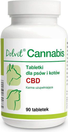 Dolvit CANNABIS with CBD for dogs and cats 90 tablets