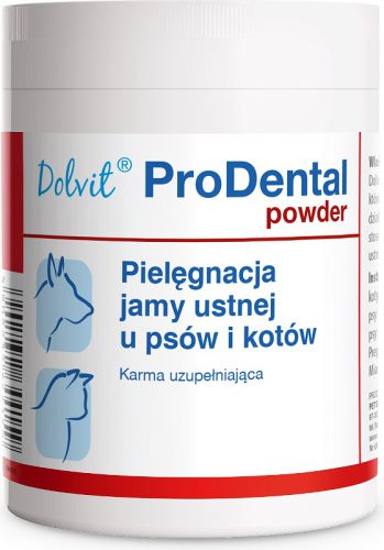 Dolvit ProDental powder oral care for dogs and cats complementary food 70g