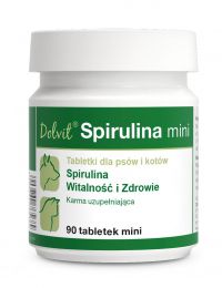 Dolvit SPIRULINA mini preparat dla psów 90 tabletek mini