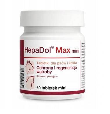 HEPADOL MAX preparation for dogs and cats 60 tablets