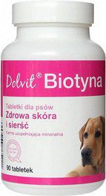 Dolvit BIOTIN dietary supplement for dogs 90 tab.