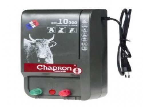 Mains energiser Chapron sec. 12,000 - 4.5J for beef cattle