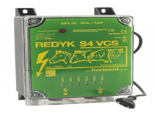 REDYK S4 VCS mains energizer with voltage control