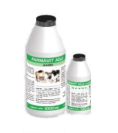 P FARMAVIT AD3E for commercial animals 1l