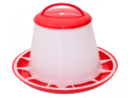 Feeder for poultry, 1 kg filling, ideal for chicks from the first day of life
