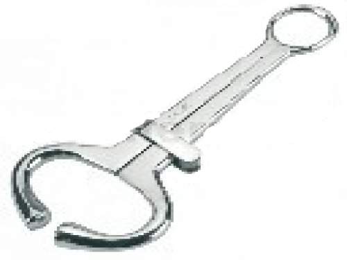 Cattle nose pincers with HARMS wrench
