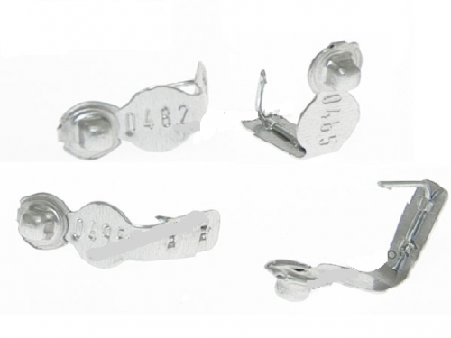 Earrings for the numbering of rabbits and hares 100 pcs - metal, animal earrings