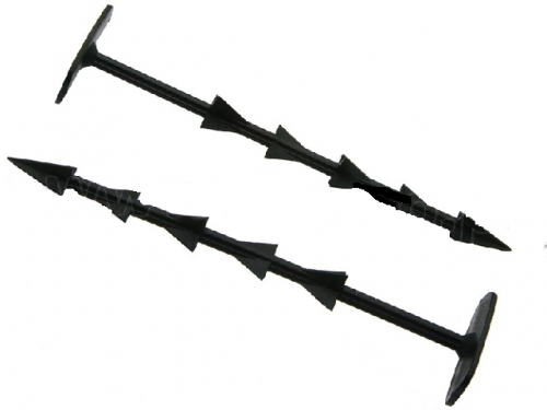 Anchors for a mole net, 14.5 cm, set of 100 pieces