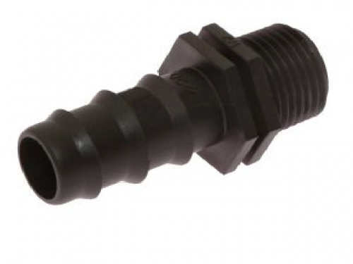 Connector with a plug for a hose, diameter 20 mm, with an outlet for 1/2 inch GZ for bell watering s