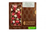 Milk chocolate with cranberry, apple and ginger 85g