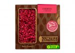 Dark chocolate with raspberry WITHOUT SUGAR, SWEETENED WITH STEVIA 85g
