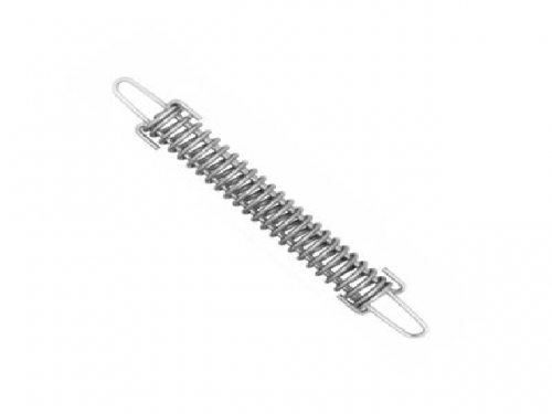 Small tension spring - shock absorber for electric shepherds