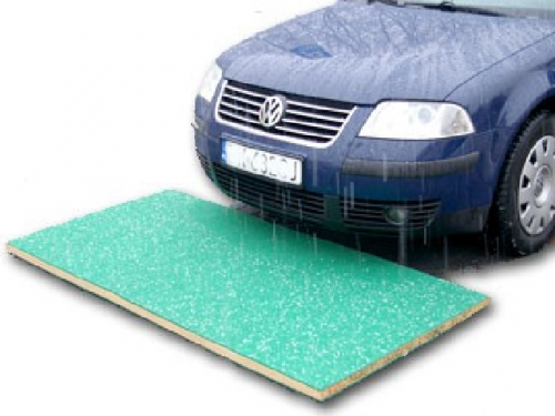 Coarse disinfection mat for intensive vehicle traffic - 200 x 100 x 4, 5 cm