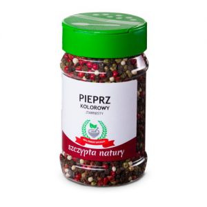 Pepper colored grainy jar 150g
