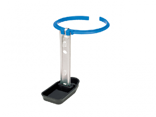 AQUAFLOW drinker for rabbits and rodents - with a bottle holder and a metal rail