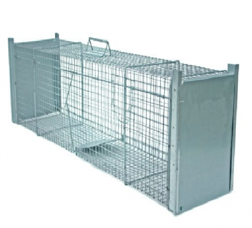 Universal trap for otters, martens and badgers 125 cm, two-entry