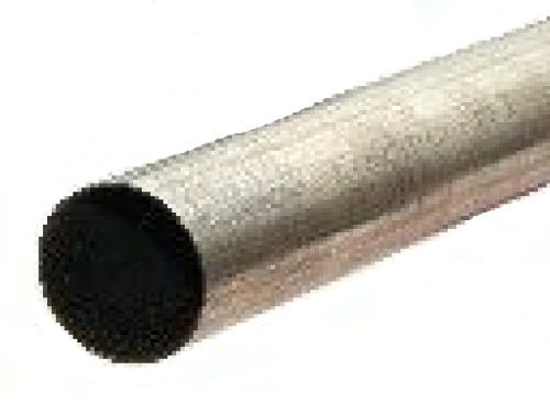 Pipe for feed systems, fi 45 mm, smooth socket 3 meters - 3 holes