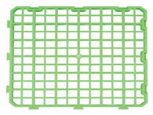 Floor grate for rabbit cages