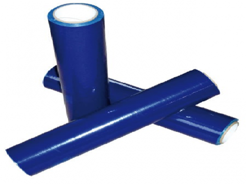 WILUNEX 50cm x 75m  self-adhesive protective film [blue]