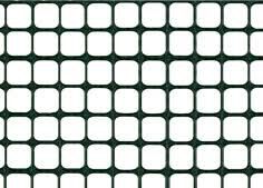 Plastic mesh fence, 15mm mesh, 80cm wide, khaki, 50mb