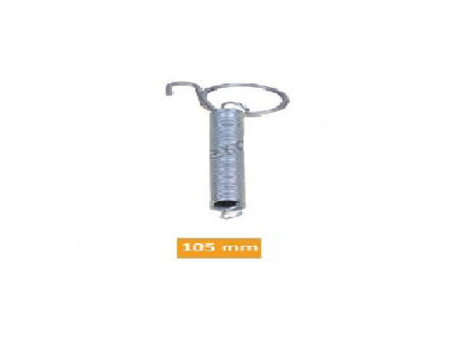 Safety spring for 105 mm cage doors