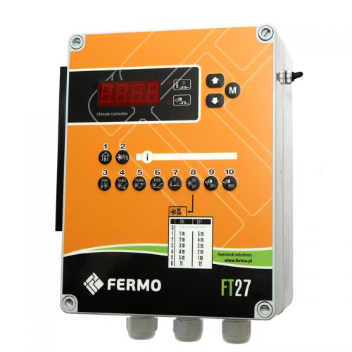 FT-27 climate controller with 25A liquid section, ventilation and alarm