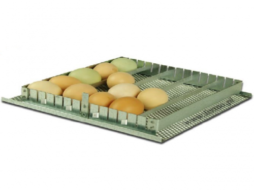 Universal semi-automatic tray for 50 incubators