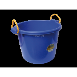 Bucket made of special plastic, 70L, blue, green, red