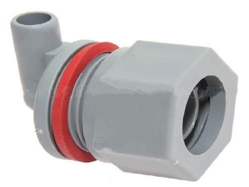Valve with cap for calf drinker