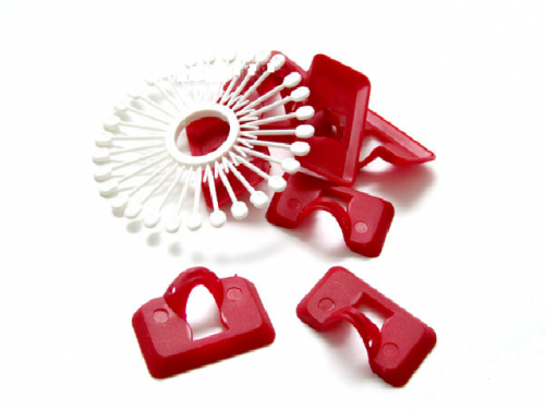 Set of bow protectors with pins