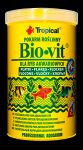 BIO-VIT roślinny pokarm dla ryb akwariowych  roślinożernych i wszystkożernych torebka 25x12g