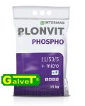 PLONVIT PHOSPHO to krystaliczny, rozpuszczalny w wodzie nawóz NPK (11-53-5) z mikroelementami - 15kg