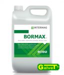BORMAX to płynny nawóz dolistny zawierający 150 g boru (B) w 1 litrze w formie boroetanoloaminy - 5L