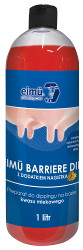 Eimü Barriere Dip + nagietek (płyn do poudojowej kąpieli strzyków) 1l