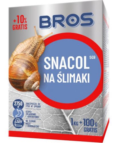 Bros - Snacol 05 GB - wabi ślimaki i skutecznie je likwiduje - 1kg