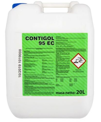 Contigol 95 EC - zwiększa działanie środka, przyczepność oraz zapobiega zmywaniu preparatu - 20L