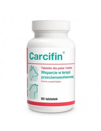 CARCIFIN preparat dla psów i kotów 90 tabletek