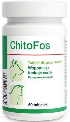 CHITOFOS preparat dla psów i kotów 60 tabletek