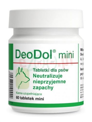 DEODOL mini dla psów 60 tabletek mini