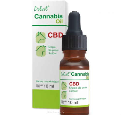 Dolvit CANNABIS OIL oil for dogs and cats with CBD 10ml