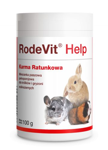 RODEVIT HELP karma ratunkowa dla królików i gryzoni roślinożernych 100g