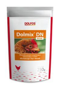 DOLFOS Dolmix DN DRINK 500g mieszanka dla drobiu (na okres nieśności i ku zwiększeniu wylęgowości)