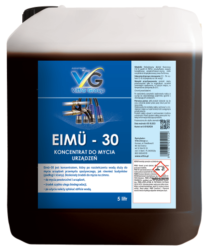 Eimü 30 - Koncentrat do dezynfekcji urzaądzeń 5l