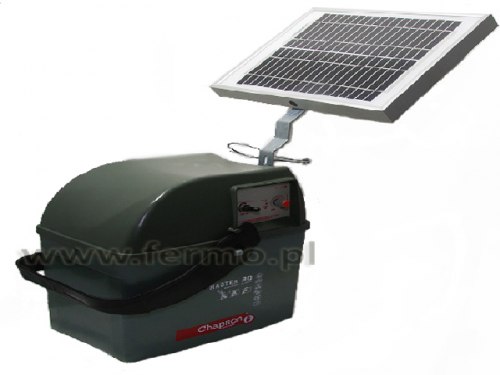 Elektryczny pastuch solarny MASTER 30 SOLAR 2500mJ/7W