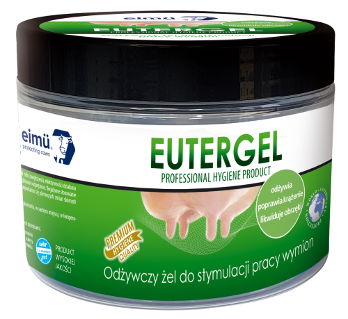 Eimü Eutergel żel do pielęgnacji wymion, przecwiobrzękowy 500ml