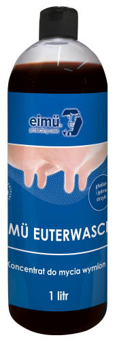 Eimü Euterwasch - koncentrat do mycia i dezynfekcji wymion przed udojem 1l
